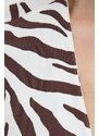 Max Mara Beachwear maglietta mare colore marrone 2416951019600