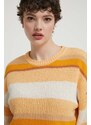 Billabong maglione Sol Time donna colore giallo ABJSW00269