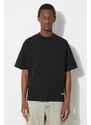 Carhartt WIP t-shirt in cotone S/S Link Script T-Shirt uomo colore nero I031373.0D2XX