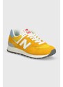 New Balance sneakers 574 colore giallo WL574YJ2