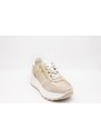 IgiECo IGI & CO Sneakers con zeppa in pelle da donna beige-platino