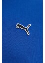 Puma felpa in cotone BETTER ESSENTIALS uomo colore blu navy con cappuccio 677885