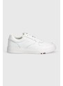 Tommy Hilfiger sneakers in pelle MODERN CUP CORPORATE LTH colore bianco FM0FM04941