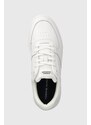 Tommy Hilfiger sneakers in pelle MODERN CUP CORPORATE LTH colore bianco FM0FM04941