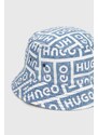 Hugo Blue berretto in cotone colore blu 50522296