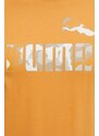 Puma t-shirt in cotone uomo colore arancione 675942