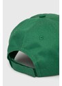 Puma berretto da baseball in cotone colore verde con applicazione 2366916