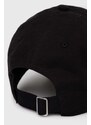 Puma berretto da baseball in cotone Downtown Low Curve Cap colore nero con applicazione 025312
