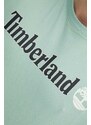 Timberland t-shirt in cotone uomo colore verde TB0A5UPQEW01