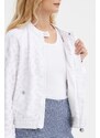Guess giacca bomber BELLA donna colore bianco W4GL03 WG440