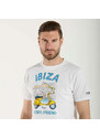 Mc2 Saint Barth t-shirt ibiza vespa bianca