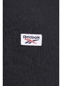 Reebok t-shirt in cotone Court Sport uomo colore nero 100202807