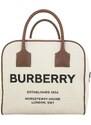 Burberry Cube Horseferry Canvas Satchel Bag