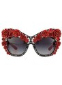 Dolce & Gabbana Rose Cat-Eye Sunglasses