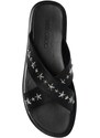 Jimmy Choo Palmo Leather Sandals