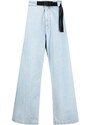 Moncler Belted Denim Jeans