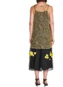 Prada 3D Flowers Lurex Knitted Dress