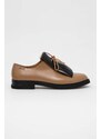 Camper scarpe in pelle TWS donna colore marrone K201454.007