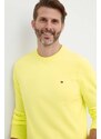 Tommy Hilfiger maglione uomo colore giallo