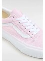 Vans scarpe da ginnastica Old Skool Platform donna colore rosa VN0A5KRGV1C1