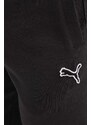 Puma pantaloni da jogging in cotone BETTER ESSENTIALS colore nero con applicazione 675980