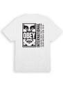 Obey Icon Split T-Shirt Bianca,Bianco | 165263693§