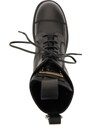 Dolce & Gabbana Leather Lace Up Boots