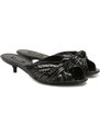 Dolce & Gabbana Python Leather Mules