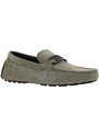 Fendi Suede Driver Loafers