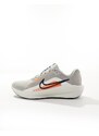 Nike Running - Downshifter 13 - Sneakers grigie e arancioni-Grigio