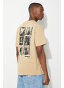 Carhartt WIP t-shirt in cotone S/S Contact Sheet T-Shirt uomo colore beige I033178.1YAXX