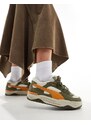 PUMA - 180 - Sneakers kaki e bianche-Verde