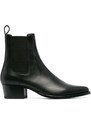 Amiri Leather Ankle Boots