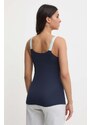 Emporio Armani Underwear top lounge colore blu navy 164237 4R226