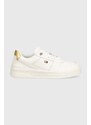 Tommy Hilfiger sneakers in pelle ESSENTIAL colore bianco FW0FW08076