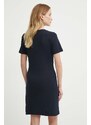 Tommy Hilfiger vestito in cotone colore blu navy WW0WW42721