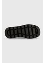 Steve Madden sandali in pelle Transporter donna colore nero SM11003060