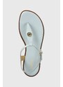 MICHAEL Michael Kors sandali in pelle Mallory donna colore blu 40S1MAFA2L