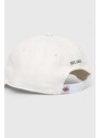 Dickies berretto da baseball in cotone HARDWICK DENIM colore beige con applicazione DK0A4YPH