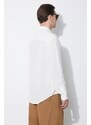 A.P.C. camicia di lino chemise cassel logo colore beige LIAEK-H12545