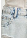 Silvian Heach pantaloncini di jeans donna colore blu
