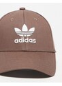 adidas Originals - Cappellino marrone con trifoglio