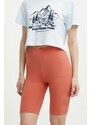 Hummel pantaloncini donna colore arancione