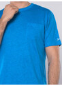 t Shirt da uomo Mc2 Saint Barth in lino con taschino
