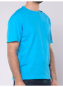t-Shirt da uomo Mc2 Saint Barth in cotone fiammato con taschino