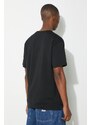 Carhartt WIP t-shirt in cotone S/S Madison uomo colore nero I033000.0D2XX