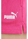 Puma pantaloncini donna colore rosa 586825