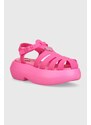 Love Moschino sandali donna colore rosa JA16247I0II38604