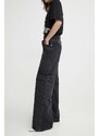 Stine Goya jeans donna colore grigio