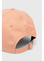 New Era berretto da baseball in cotone colore arancione con applicazione LOS ANGELES DODGERS